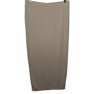 21 Saints Wavy Knit Maxi Skirt